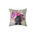 Flower Power Pit Bull Pillow