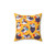 Cute yellow puffin decorative pillow