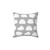 Modern Grey Clouds Pattern Throw Pillow