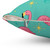 Suburbia Flamingo Pillow - Vintage Retro Decor