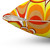 Groovy 60s Psychedelic Flower Pillow