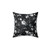 Roses Black and White Decorative Pillow