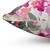 Pastel Rainbow Floral Throw Pillow