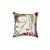Poppies and Ladybug Decorative Pillow