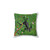 Greyhound Pillow with Wildflowers Design