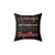 Funny Christmas Vacation Pillow with Griswold Quote