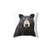 Black Bear Plush Pillow for Woodland Decor