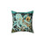 Diver themed decorative pillow with retro adventure design