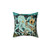 Diver themed decorative pillow with retro adventure design