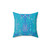 Southwest Decorative Blue and Purple Pillow