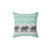 Elephant Print Throw Pillow