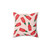 Sriracha Sauce Chili Pillow with Polka Dots