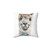 Llama Latte Decorative Pillow