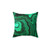 Malachite Green Marble Decorative Pillow
