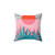 Whoa Retro Palm Beach Sunset Pillow