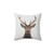 Rustic Stag Decorative Pillow
