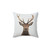Rustic Stag Decorative Pillow