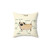 Pug Anatomy Pillow