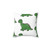 Brontosaurus Dinosaur Pattern Pillow