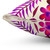 Tropical Symmetry Magenta Pillow