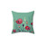 Summer Field Floral Decorative Pillow