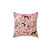 Floral Horse Breeds Pillow