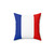 France Flag Decorative Pillow