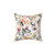 Watercolor Botanical Print Pillow