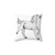 Grey Horse Pillow for Equestrian Home Decor