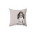 Cocker Spaniel Illustration Decorative Pillow