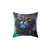 Melizza Cat Painting Throw Pillow