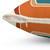 Mod Wave Space Pillow - Retro Mid-Century Modern Decor