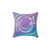 Polynesian Tribal Hawaiian Blue Ocean Pillow