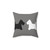 Scottie and Westie Decorative Throw Pillow
