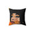 Angela Davis Color Pillow