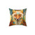 Wise Fox Tribal Pillow