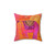 Unique Elephant Acrylic Painting Decorative Pillow