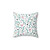 Retro 80s Funky Memphis Pattern Design Pillow