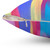 Vibrant Colorful Abstract Throw Pillow