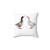 Geese Love Pillow - Romantic Decorative Cushion