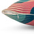 Colorful geometric Papercuts 9 pillow