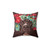 Flower Power Molly Pillow: Adorable Pitbull Dog Decor