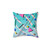Retro 80s Pop Art Patterned Pillow