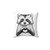 Raccoon Pillow with Cute Heart Design