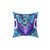 Surreal Jackal Eyes Decorative Pillow
