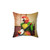 Banjo Bird Plush Pillow - Decorative Feathered Musician Cushion