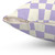 Soft Purple Checked Pattern Pillow