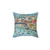 Portofino Italy Landscape Pillow
