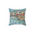 Portofino Italy Landscape Pillow