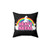 Funny Unicorn Pillow with Heavy Metal Parody Design